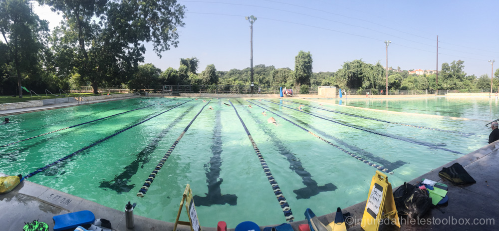 swimming